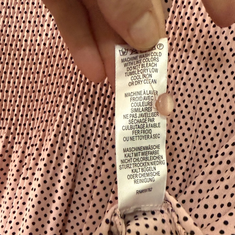 Adrianna Papell Mauve Textured Blouse - Picture 8 of 9